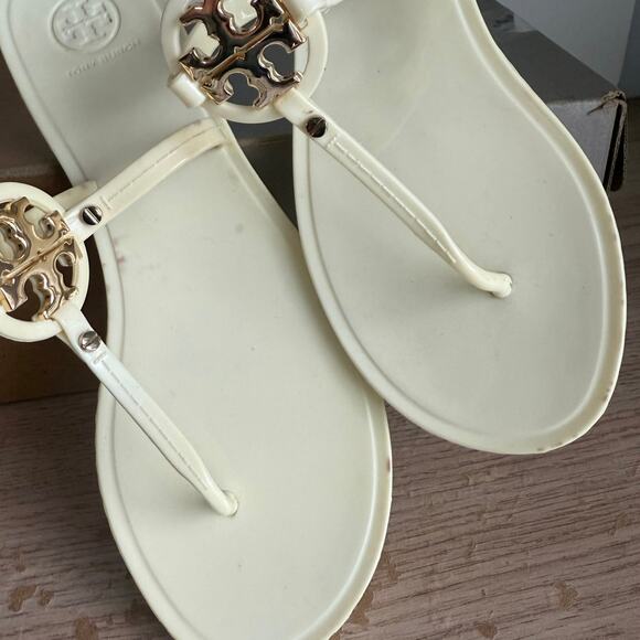 Tory Burch Mini Miller Jelly Sandals Women - SZ 9 - Picture 7 of 12